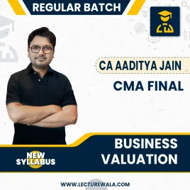 CMA Final Business Valuation (BV) Regular Course NEW By CA Aaditya Jain: Pendrive / Online Classes. CMA Final Business Valuation (BV) Regular Course NEW By CA Aaditya Jain: Pendrive / Online Classes.