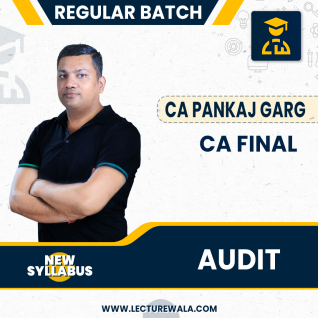 CA Final Audit Regular Batch May/Nov 24 By CA Pankaj Garg :Pen Drive / Online Classes CA Final Audit Regular Batch May/Nov 24 By CA Pankaj Garg :Pen Drive / Online Classes