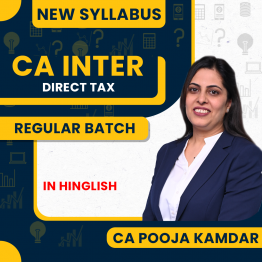 CA Pooja Kamdar Direct Tax 