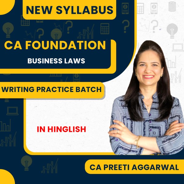 CA Preeti Aggarwal Business Writing Practice Batch For CA Foundation : Google Drive Classes