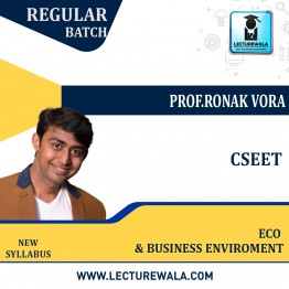 CSEET Eco & Business Environment Regular Course By Prof. Ronak Vora: Google Drive.