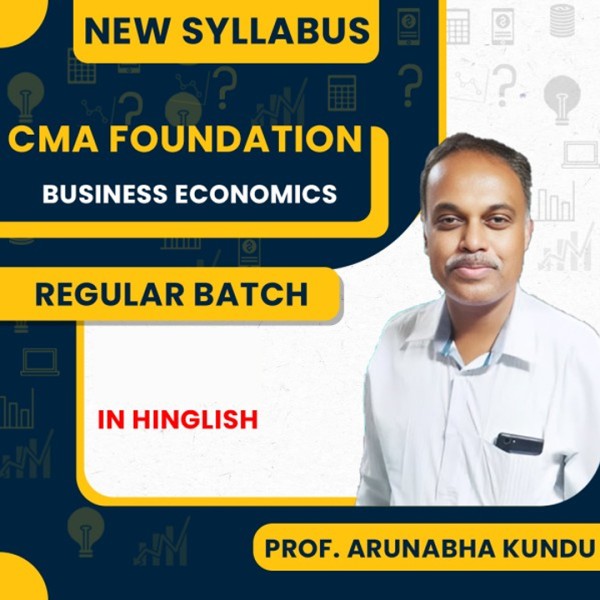  Arunabha Kundu Economics Regular Live Classes For CMA Foundation : Google Drive Online Classes