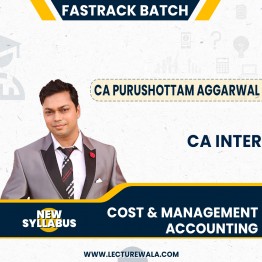 CA Purushottam Aggarwal Cost & Management Accounting Fastrack Online Classes For CA Inter: Google Drive classes.