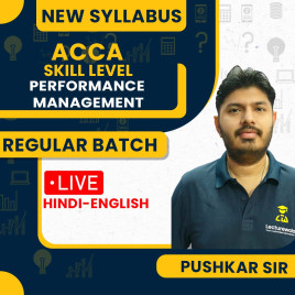 ACCA Skill Level - Performance Management – Full Course By Pushkar Sir 