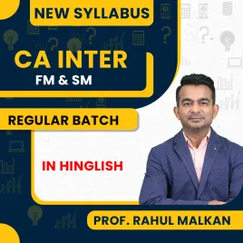 Prof Rahul Malkan Group - 2 Financial Management and Strategic Management Regular Online Classes For CA Inter Prof Rahul Malkan Group - 2 Financial Management and Strategic Management Regular Online Classes For CA Inter