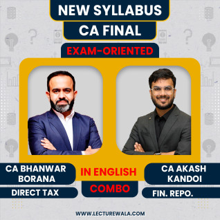 CA Final FR & DT Fastrack Exam-Oriented Batch By CA Akash Kandoi & CA Bhanwar Borana in English : Google Drive