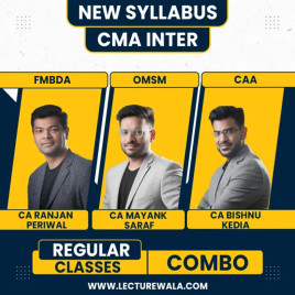 Ranjan Periwal Classes OMSM and Corporate A/C &amp; Audit and FMBDA COMBO Regular Batch For CMA Inter