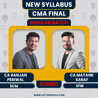 Ranjan Periwal Classes Cma Final Combo SCM & SFM :Live Online Classes
