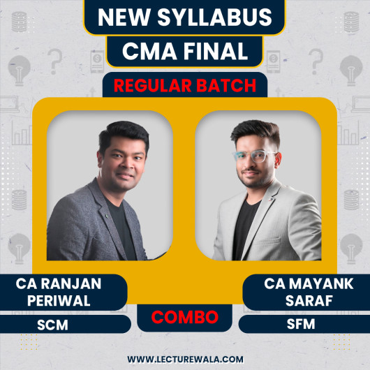 Ranjan Periwal Classes Cma Final Combo SCM & SFM :Live Online Classes