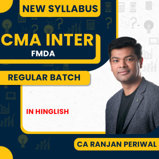 CA Ranjan Periwal FM-BDA Regular Batch For CMA Inter  CA Ranjan Periwal FM-BDA Regular Batch For CMA Inter