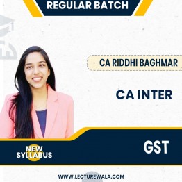 GST By CA Riddhi Baghmar

