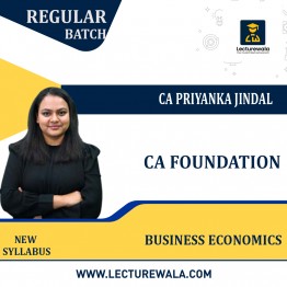 CA Foundation Business Economics Regular Batch By CA Priyanka Jindal: Google Drive.