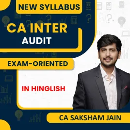 CA Saksham Jain Auditing Exam Oriented For CA Inter : Online Classes