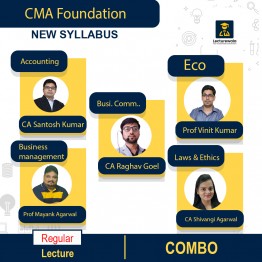 CMA Foundation All Subject Combo Regular Batch New Syllabus By COC Education: Pendrive / Online Classes.