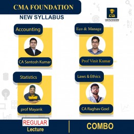 CMA Foundation 4 Subject Combo Regular Batch By COC Education: Online Classes.