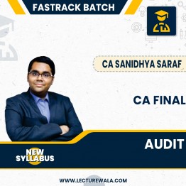 CA Sanidhya Saraf CA Final Audit