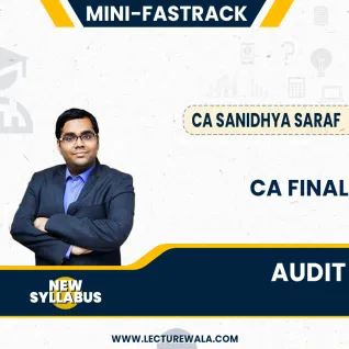 CA Final Audit Fastrack Mini Batch by CA Sanidhya Saraf for May 24 & Nov 24: Google Drive. CA Final Audit Fastrack Mini Batch by CA Sanidhya Saraf for May 24 & Nov 24: Google Drive.