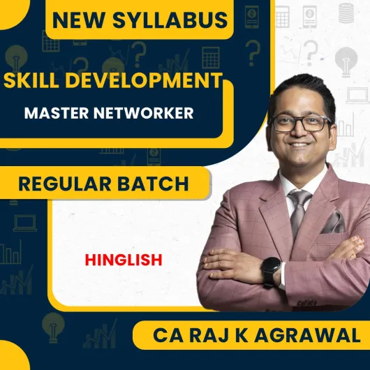 CA RAJ K AGRAWAL Become a Master Networker Skill Development Course : Pen Drive / Online Classes CA RAJ K AGRAWAL Become a Master Networker Skill Development Course : Pen Drive / Online Classes