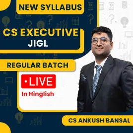 CS Ankush Bansal Jurisprudence, Interpretation & General Laws New Syllabus Regular Classes For CS Executive: Online / Offline Classes. CS Ankush Bansal Jurisprudence, Interpretation & General Laws New Syllabus Regular Classes For CS Executive: Online / Offline Classes.