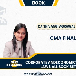 CA Shivanghi Agrawal Corporate and Economic Laws Book Set For Cma Final: Study Material