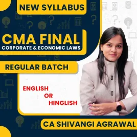 CA Shivangi Agrawal Corporate & Economic Laws Regular Batch For CMA Final CA Shivangi Agrawal Corporate & Economic Laws Regular Batch For CMA Final