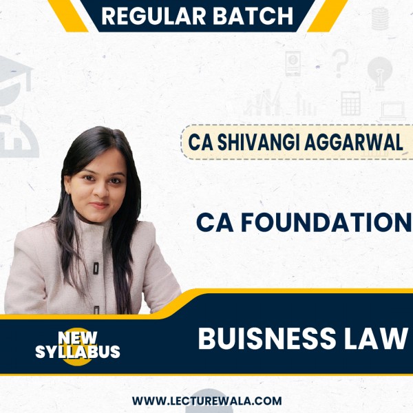 CA Shivangi Agarwal Business Laws Regular Online Classes For CA Foundation : Google Drive Classes