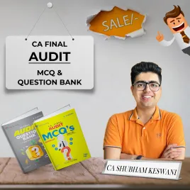 CA Final Audit Question Bank With MCQ (New Scheme) By CA Shubham Keswani Applicable For Sep 2025/ Jan 2026