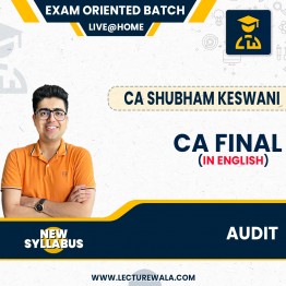 CA Final Audit By CA Shubham Keswani