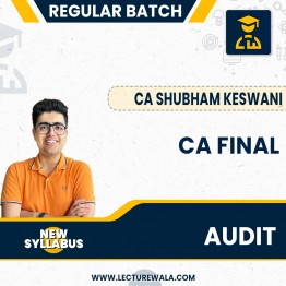 CA Final Audit Regular Course By CA Shubham Keswani 