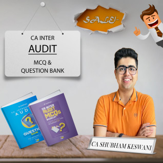 CA INTER Audit Question Bank With MCQ (New Scheme) By CA Shubham Keswani Applicable For Sep 2025 CA INTER Audit Question Bank With MCQ (New Scheme) By CA Shubham Keswani Applicable For Sep 2025