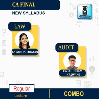 CA Final Combo Audit & LAW (New Syllabus) Regular Course By CA Arpita Tulsyan & CA Shubham Keswani: Google Drive / Pen Drive  CA Final Combo Audit & LAW (New Syllabus) Regular Course By CA Arpita Tulsyan & CA Shubham Keswani: Google Drive / Pen Drive