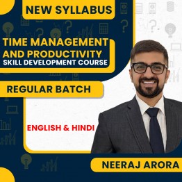 Neeraj Arora Time Management and Productivity Club Skill Development Course: Online Classes