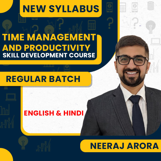 Neeraj Arora Time Management and Productivity Club Skill Development Course: Online Classes Neeraj Arora Time Management and Productivity Club Skill Development Course: Online Classes