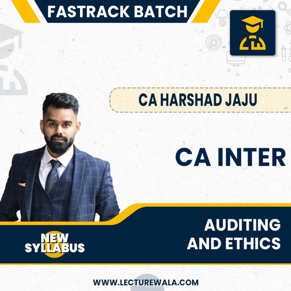 CA Inter Audit New Syllabus Crash CourseBy CA Harshad Jaju : Online Classes