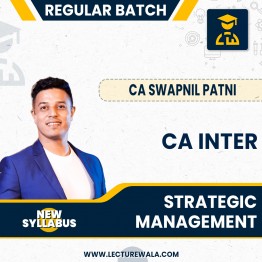 CA Inter SM Regular Course By CA Swapnil Patni: Pendrive / Google Drive.