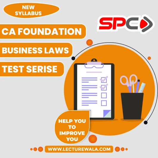 Swapnil Patni Classes Business Laws Test Series For CA Foundation: Test Serise