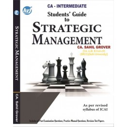 CA Inter Group-2 Strategic Management (5th Edition) : Study Material By CA Sahil Grover (May 2022)