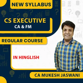 CA Mukesh Jaswani Corporate Accounting and Financial Management CAFM Regular Classes For CS Executive : Online Classes CA Mukesh Jaswani Corporate Accounting and Financial Management CAFM Regular Classes For CS Executive : Online Classes