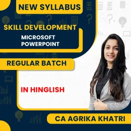 CA Agrika Khatri Microsoft PowerPoint – Beginner to Pro Skill Development Course : Pen Drive / Online Classes