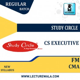 CS Executive CMAFM combo Regular Course : Video Lecture + Study Material By study circle (For June 2023)