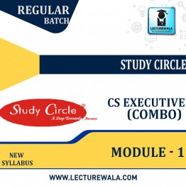 CS Executive Module -1 Combo Regular Course : Video Lecture + Study Material By study circle (For June/ 2023)