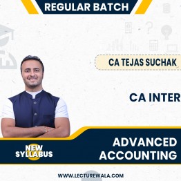 CA Tejas Suchak CA Inter Advanced Accounting