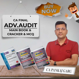 CA Pankaj Garg Adv. Audit – Main Book &amp; Cracker For CA Final : Study Material