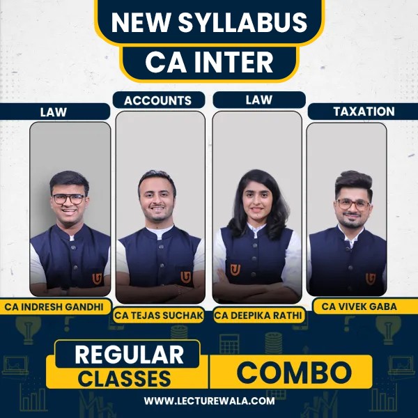 CA Inter New Syllabus Group - 1  Live With Backcup Regular Btach By Ultimate ca : Online Classes