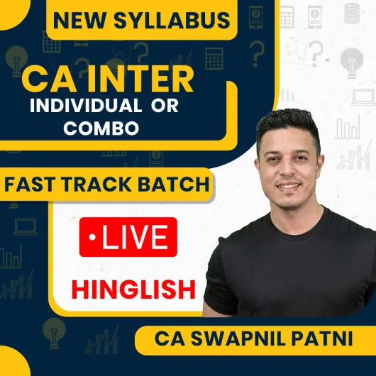 CA Inter Fastrack Batch Offer Sept 2026 For All Subjects
