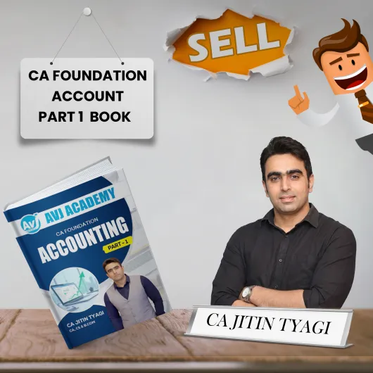 Accounting Book Part 1 For CA Foundation By CA jitin Tyagi : Study Material