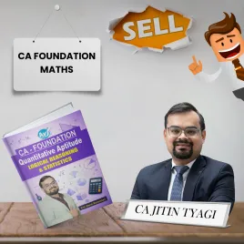 Quantitative Aptitude ( Logical Reasoning &amp; Statistics ) Book For CA Foundation By Prof. Mayank Maheshwari : Study Material
