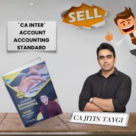 CA Inter Accounting Standard Book (25th Edition) Main Book By CA Jitin Taygi : Study Material