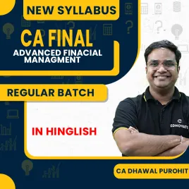 CA Final New Syllabus AFM by CA Dhawal Purohit Regular Batch For May 2026, Sept 2026 &amp; Jan 2027
