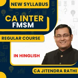 CA Jitendra Rathi Financial Management & Strategic Management Regular Online Combo Classes For CA Inter